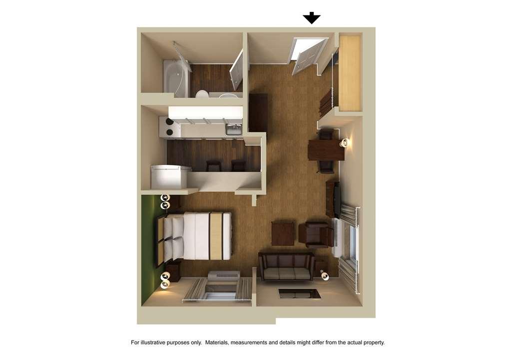 Extended Stay America Suites - Evansville - East Szoba fotó